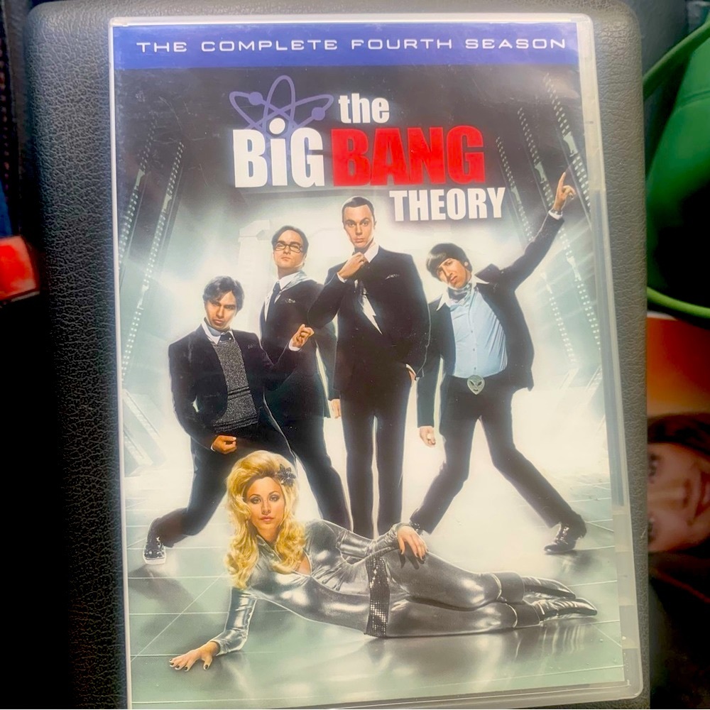 The Big Bang Theory complete season four DVD